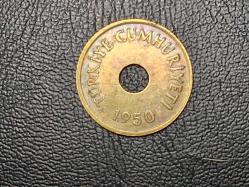 1950 YILINA AİT 1 KURUŞ ÇİL  TCM 5325