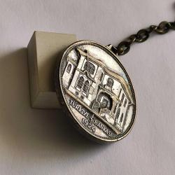 TÜRKİYE İŞ BANKASI 50. YIL - ESKİ METAL ANAHTARLIK - 1