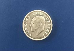 1987 CUMHURİYET MADENİ PARALARI 1 LİRA  ÇİLLL