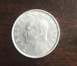 1987 CUMHURİYET MADENİ PARALARI 25 LİRA ÇİLLL