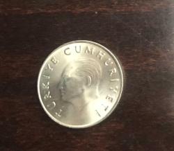 1987 CUMHURİYET MADENİ PARALARI 50 LİRA ÇİLLL