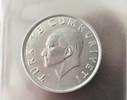 1988 CUMHURİYET MADENİ PARALARI 25 LİRA ÇİLLL