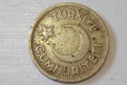 TÜRKİYE CUMHURİYETİ 1944 25 KURUŞ ( T)