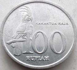 Endonezya 1999 100 Rupiah Karapan Sapi Boğa Yarışları Temalı Alüminyum
