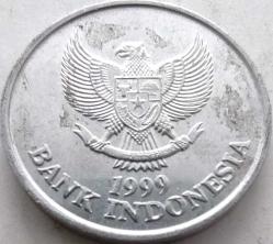 Endonezya 1999 100 Rupiah Karapan Sapi Boğa Yarışları Temalı Alüminyum