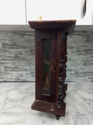 Antika Osmanlı Dönemi Altın Varak İşlemeli Koleksiyonluk Duvar Saati