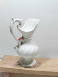 P38----JAPONYA ÜRETİMİ GÜL DESENLİ DEKORLUK PORSELEN SÜRAHİ