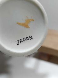 P38----JAPONYA ÜRETİMİ GÜL DESENLİ DEKORLUK PORSELEN SÜRAHİ