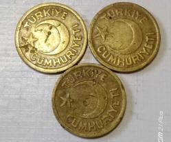 TÜRKİYE CUMHURİYETİ 1940-41-42 YILLARI  10 PARA (ÇT)