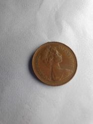 İngiltere 2.Elizabeth dönemi 1 penny 1971 New penny