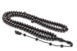 Sistemli Tekerlek Kesim 99 luk Siyah Kuka Tesbih