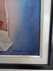 Handan Ünsal 53x43 cm yağlıboya tablo