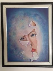 Handan Ünsal 53x43 cm yağlıboya tablo