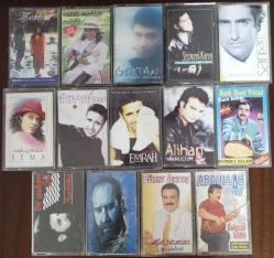 TÜRKÇE KASETLER 14 ADET TOPLU SATILIKTIR FİYATI:1200 TL.