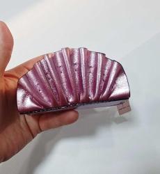 Orjinal Victoria's Secret Cüzdanlı Çanta Aksesuarı Metalik Pembe Renk Sıfır Ürün