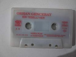 ORHAN GENCEBAY Bir Teselli Ver - KASET  ( Kartonetsiz )   - Harika Plak ve Kasetçilik