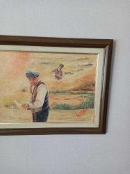 72x42cm ünal imzalı yağlıboya tablo