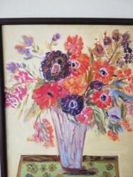 54x64 cm ayse perran yeseren imzalı karışık teknik/akrilik tablo