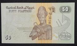 MISIR 50 PLASTRES ÇİL KAĞIT PARA