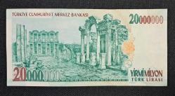 7 EMİSYON 20.000.000 MİLYON F48 ÇÇT + KAĞIT PARA