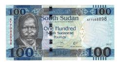 Güney Sudan 100 Pounds 2017 ÇİL YKP8465