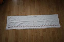 KANAVİÇE İŞLEMELİ KARYOLA ETEĞİ  *  50 - 170 CM