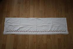 KANAVİÇE İŞLEMELİ KARYOLA ETEĞİ  *  50 - 170 CM