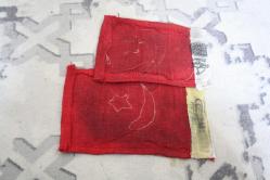 Tarih Meraklılarına: Osmanlı Askeri Göğüs Arması (Eskitme Dokulu)   ARKASI MÜHÜRLÜ (LOT2