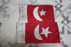 LOT.2 » Tarih Meraklılarına: Osmanlı Askeri Göğüs Arması (Eskitme Dokulu)   ARKASI MÜHÜRLÜ (LOT3