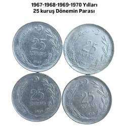 Dönem parası 25 kuruş 1967