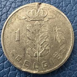 Belçika 1 Frank 1950. Haliyle