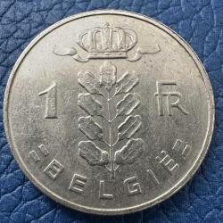 Belçika 1 Frank 1963