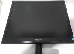 Philips 19 inç 19S4L LED Kare VGA Monitör (Mükemmel parlak , net görüntü , İkinci El)