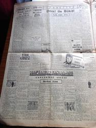 Cumhuriyet Gazetesi -  Turkish Newspaper - 3 Temmuz 1949 - köylüye makine yazan Nadir Nadi Başmakale - hububat darlığına dair iki bakanın demeçleri - Tito Amerika'dan borç para talep etti - Türkiye en pahalı memleket - Yeni ticaret Bakanı Vedat Dicleli dış ticaret rejimimizi anlattı - gençliğin şehir meclisini protestosu fotoğraf - Sabahattin Ali davasının dünkü duruşması - Bulgar başbakanı Dimitrov öldü - İstanbul'da yaptırılmak istenen 500 odalı otel meselesi - Kuleli Askeri lisesinin 104. Yıldönümü kutlandı fotoğraf - Ağrı dağı'nda Nuh'un gemisini aramak için İstanbul'a gelen 4 kişilik Amerikan heyeti - haftanın şakaları yazan Burhan Felek - Dıhki ile Bükai yazan Falih Rıfkı Atay - Celal Bayar'ın Ege seyahati - mevsimin ilk yüzme müsabakaları yapıldı - otomobil yarışları bugün yapılıyor - İstanbul Ankara boks müsabakalarının neticeleri - İstanbul köprüleri yazan Haluk Yusuf Şehsuvaroğlu - Perihan Altındağ Sözeri ve Müzeyyen Senar Cağaloğlu Çiftesaraylarda - Suzan Yakar Rutkay