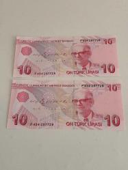 10 lira güzel numara  çil