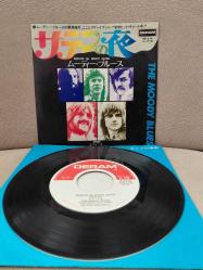 THE MOODY BLUES - Night in White Satin  - 1972 Japonya Basım  Nadir 45lik Plak