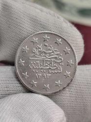 Sultan Abdülhamit 1293/22 Gümüş 2 Kuruş Nadir Çil