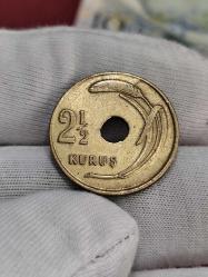 1950 Yılı 2.5 Kuruş