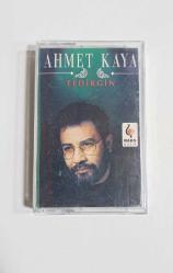 AHMET KAYA - TEDİRGİN ALBÜMÜ KASETİ ÇİL KONDİSYONDA