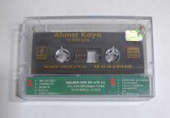 AHMET KAYA - TEDİRGİN ALBÜMÜ KASETİ ÇİL KONDİSYONDA