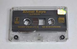 AHMET KAYA - TEDİRGİN ALBÜMÜ KASETİ ÇİL KONDİSYONDA
