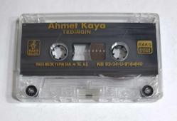 AHMET KAYA - TEDİRGİN ALBÜMÜ KASETİ ÇİL KONDİSYONDA