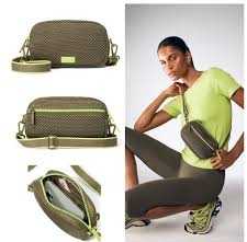 Orjinal Victoria's Secret  VSX  Haki Renk Crossbody Çanta   Sıfır Ürün