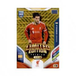 2026 Panini FIFA 365 Dominik Szoboszlai Premium Gold Limited Edition Kart