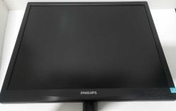Philips 19 inç 19S4L LED Kare VGA Monitör (Mükemmel parlak , net görüntü , Muadil ayaklı , İkinci El)