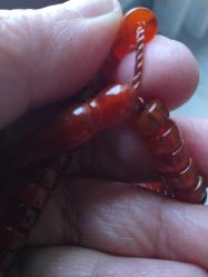 99 lük kehribar tesbih