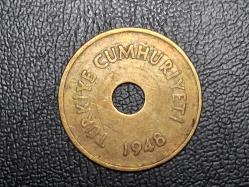 1948 YILINA AİT 2,5  KURUŞ ÇÇT TCM 4051