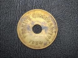 1950 YILINA AİT 2,5  KURUŞ ÇT TCM 4123