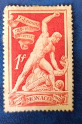 Monaco 1948 Herkül _ damgasız