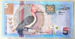 SURİNAM=2000  5 Gulden  P-146   ÇİL'